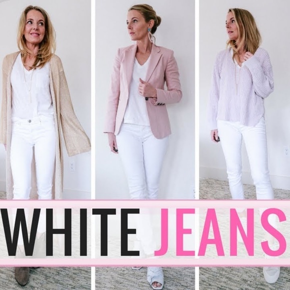 Denim - White jeans, Code Bleu, 8P